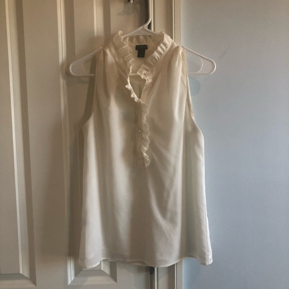 J. Crew Sleeveless Blouse - Picture 1 of 7